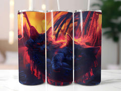 Cats Summer 2 Tumbler Wrap - CraftNest - Digital Crafting and Art