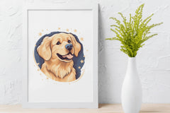 Celestial Golden Retriever Clipart Bundle - CraftNest - Digital Crafting and Art