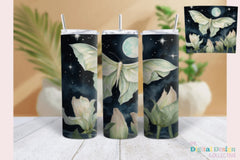 Luna Moth Tumbler Wrap Bundle - CraftNest - Digital Crafting and Art