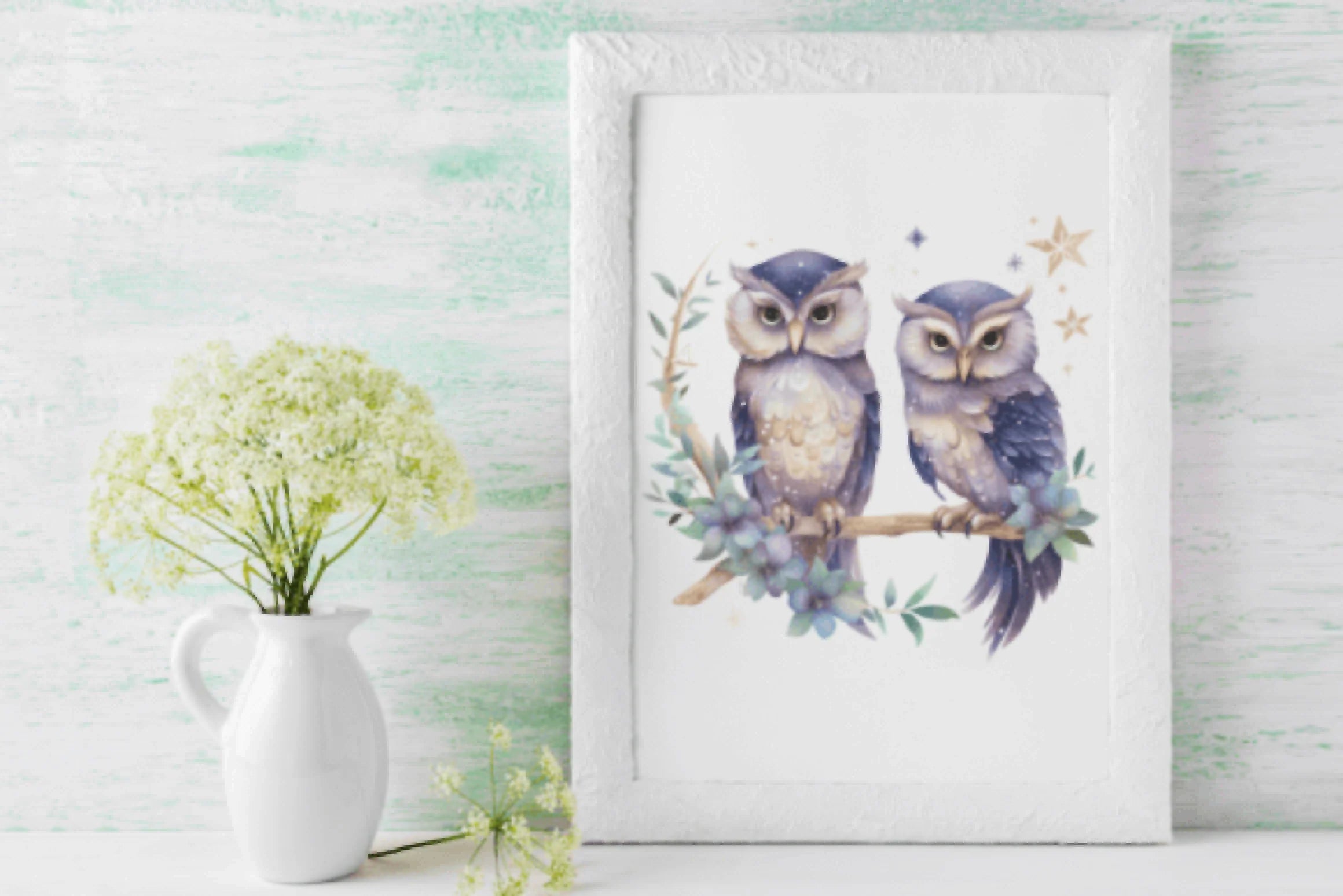 Celestial Owl Illustrations Clipart Bundle - CraftNest - Digital Crafting and Art
