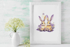 Celestial Rabbit Easter Witchy Clipart Bundle - CraftNest - Digital Crafting and Art