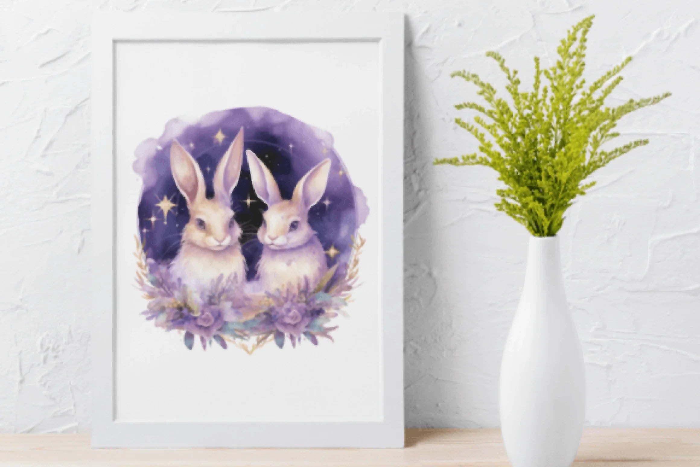 Celestial Rabbit Easter Witchy Clipart Bundle - CraftNest - Digital Crafting and Art