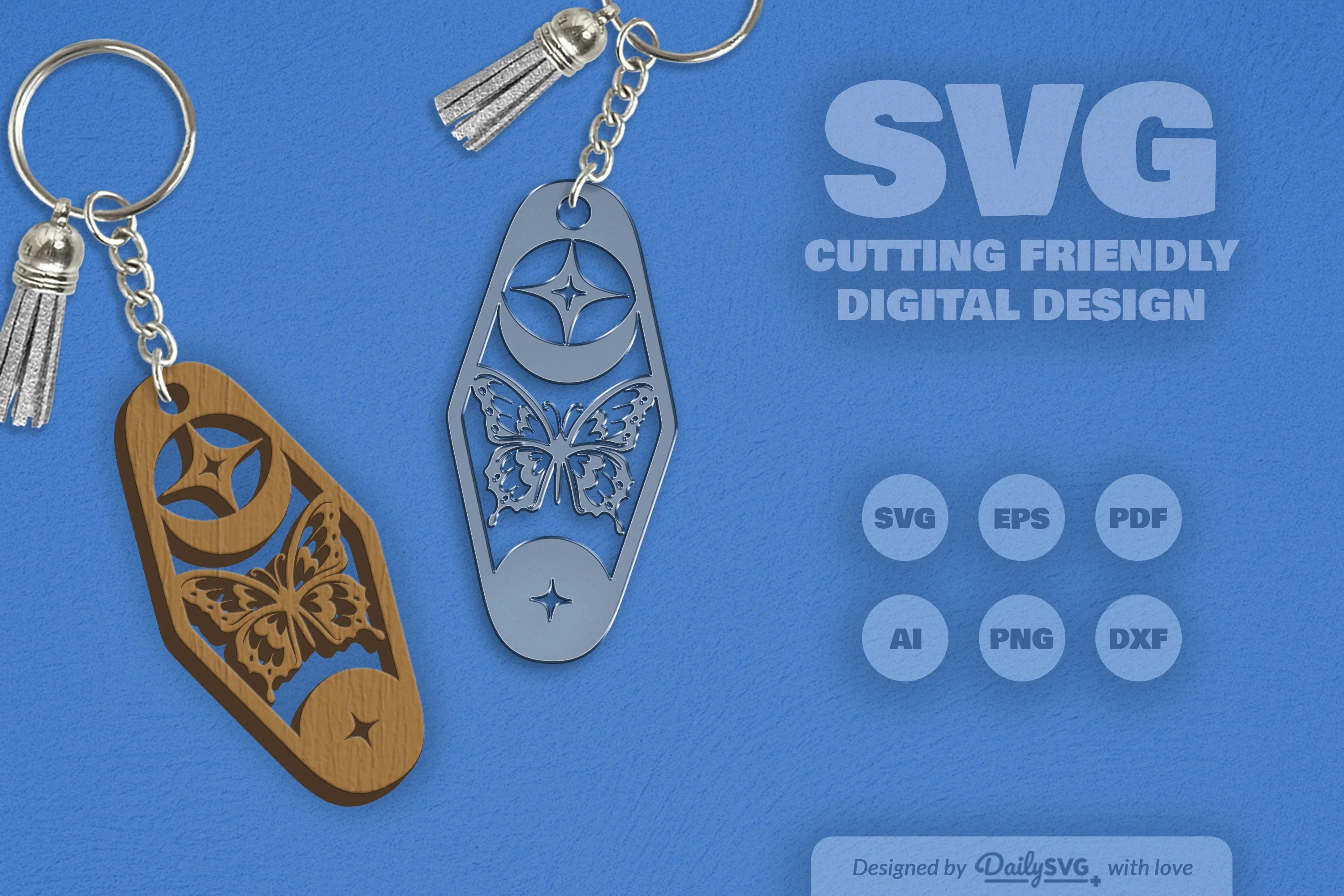 Celestial Butterfly Motel Clipart Daily SVG Bundles - CraftNest - Digital Crafting and Art
