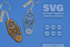 Celestial Butterfly Motel SVG Bundle 3 - CraftNest - Digital Crafting and Art