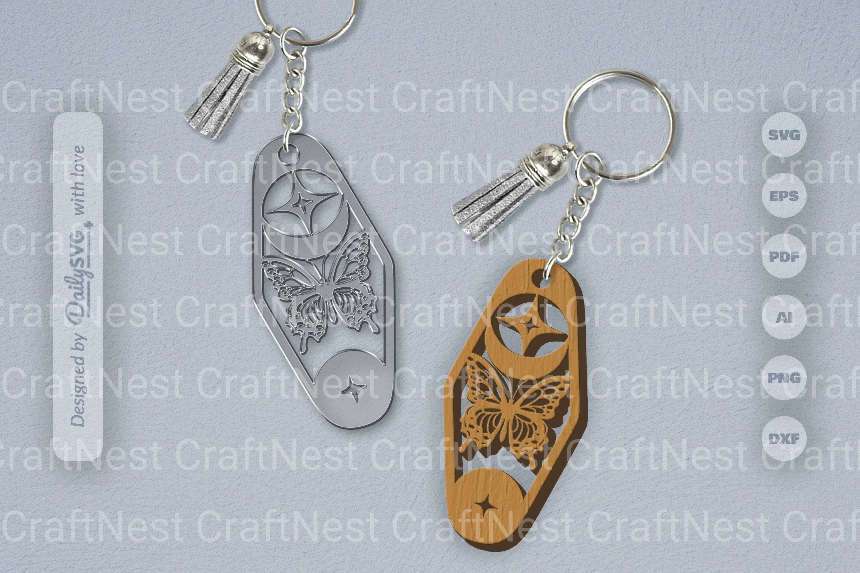 Celestial Butterfly Motel SVG Bundle