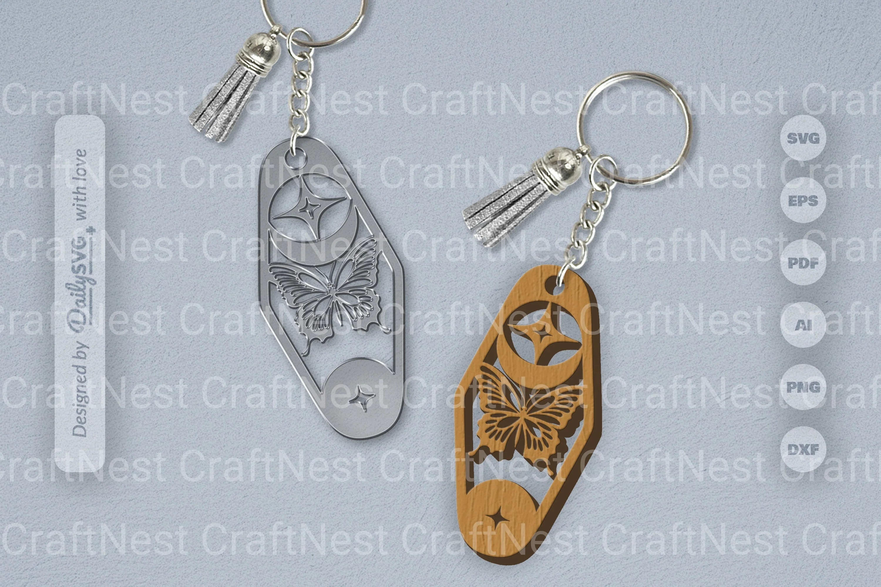 Celestial Butterfly Motel SVG Bundle