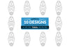 Celestial Butterfly Motel Clipart Daily SVG Bundles