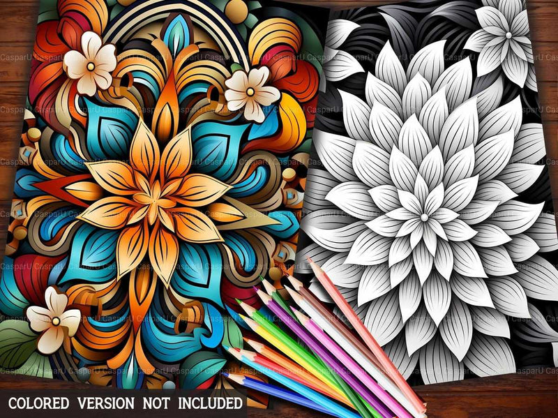 Celestial Mandala Coloring Books - CraftNest