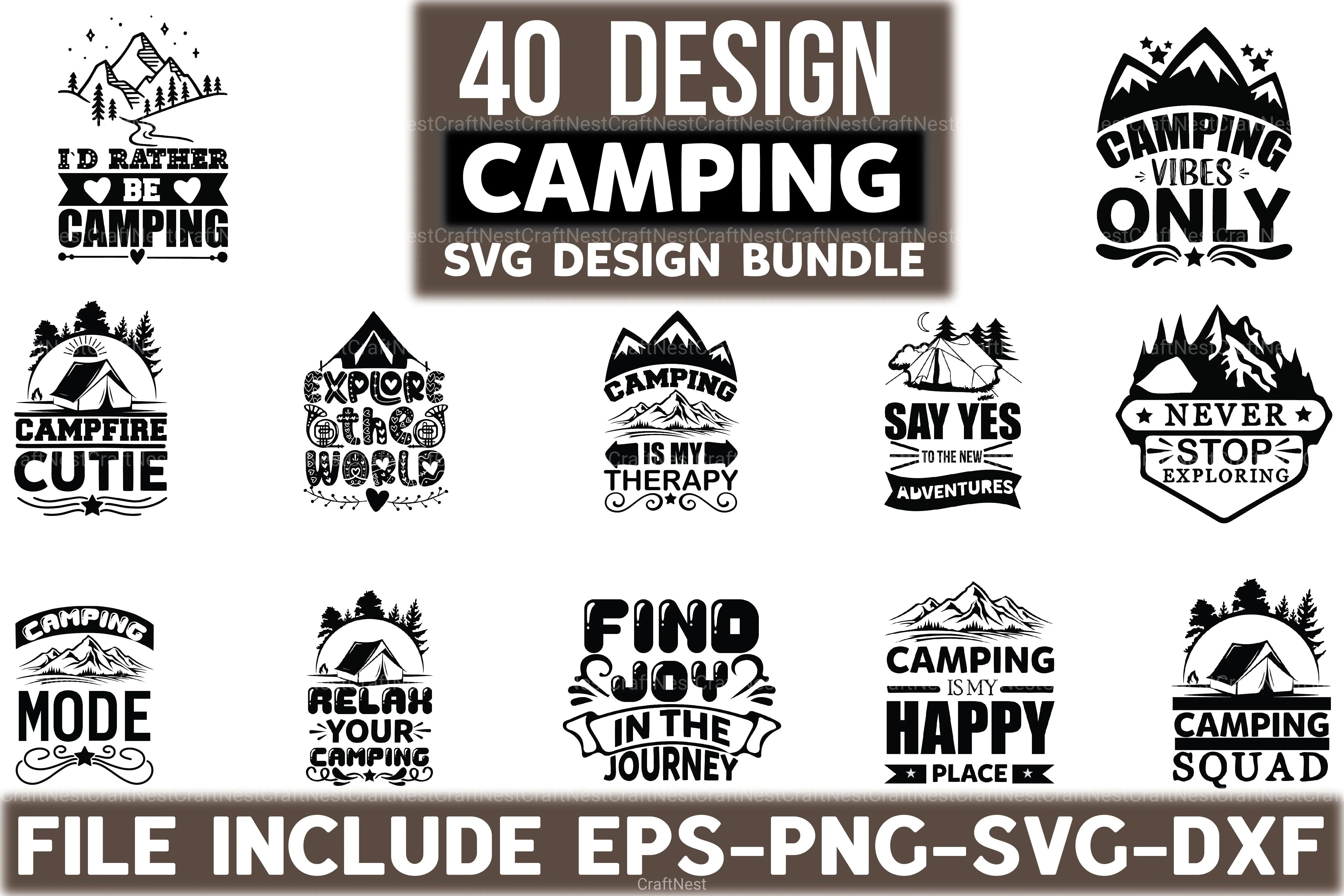 Campibg Bundle - CraftNest - Digital Crafting and Art