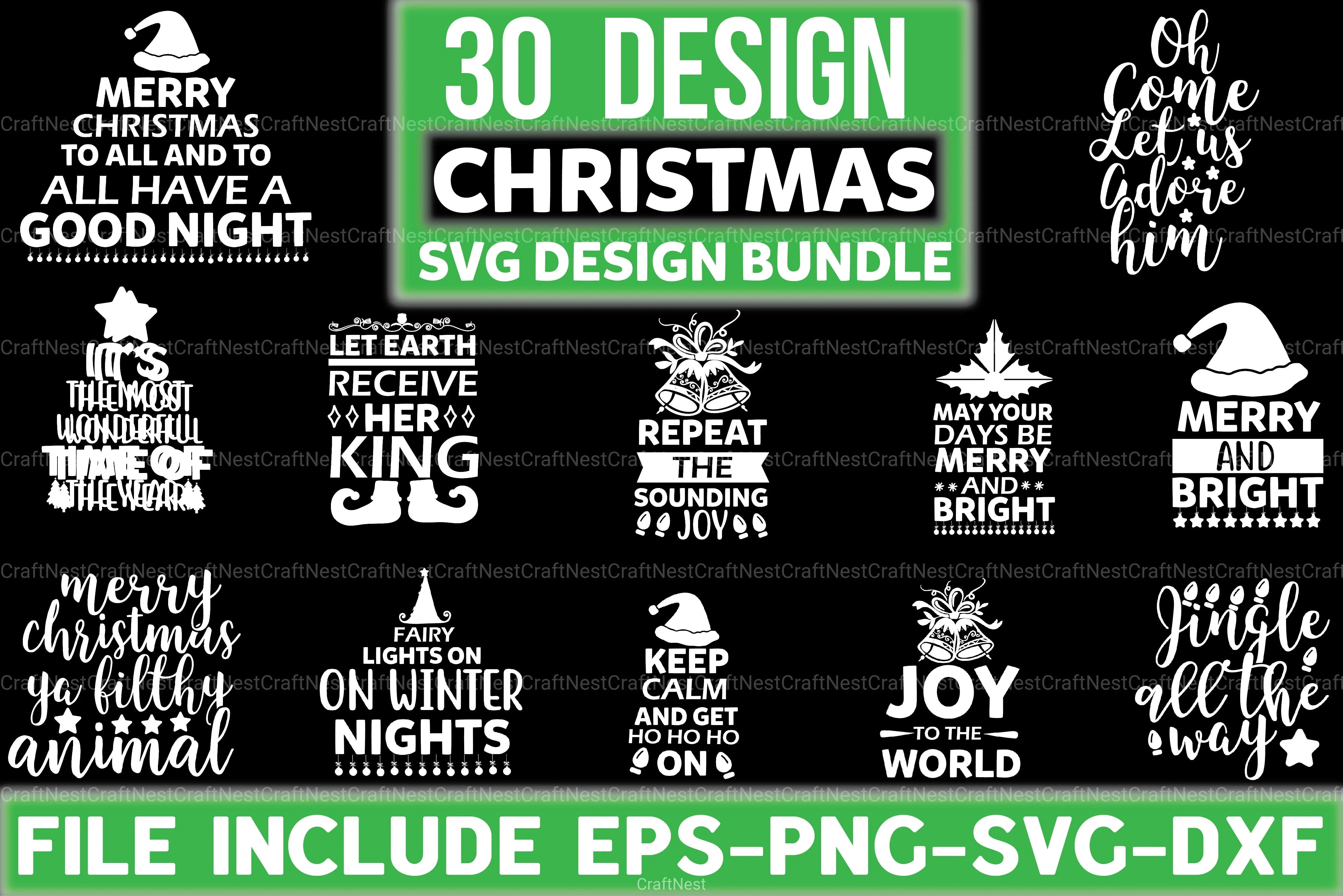 Christmas 2 Bundle - CraftNest - Digital Crafting and Art