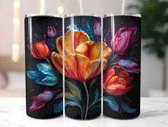 Chalkboard Spring 2 Tumbler Wrap - CraftNest