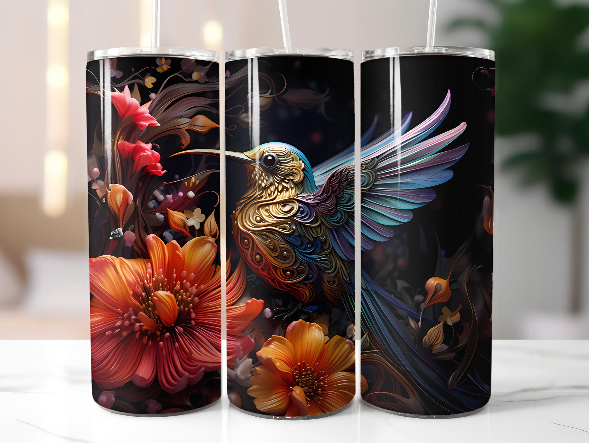 Chalkboard Spring 2 Tumbler Wrap - CraftNest