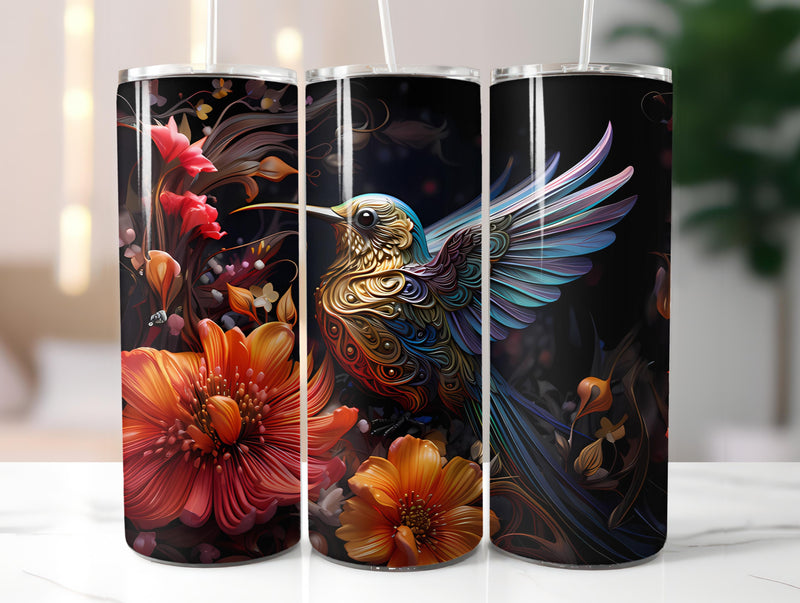 Chalkboard Spring 2 Tumbler Wrap - CraftNest