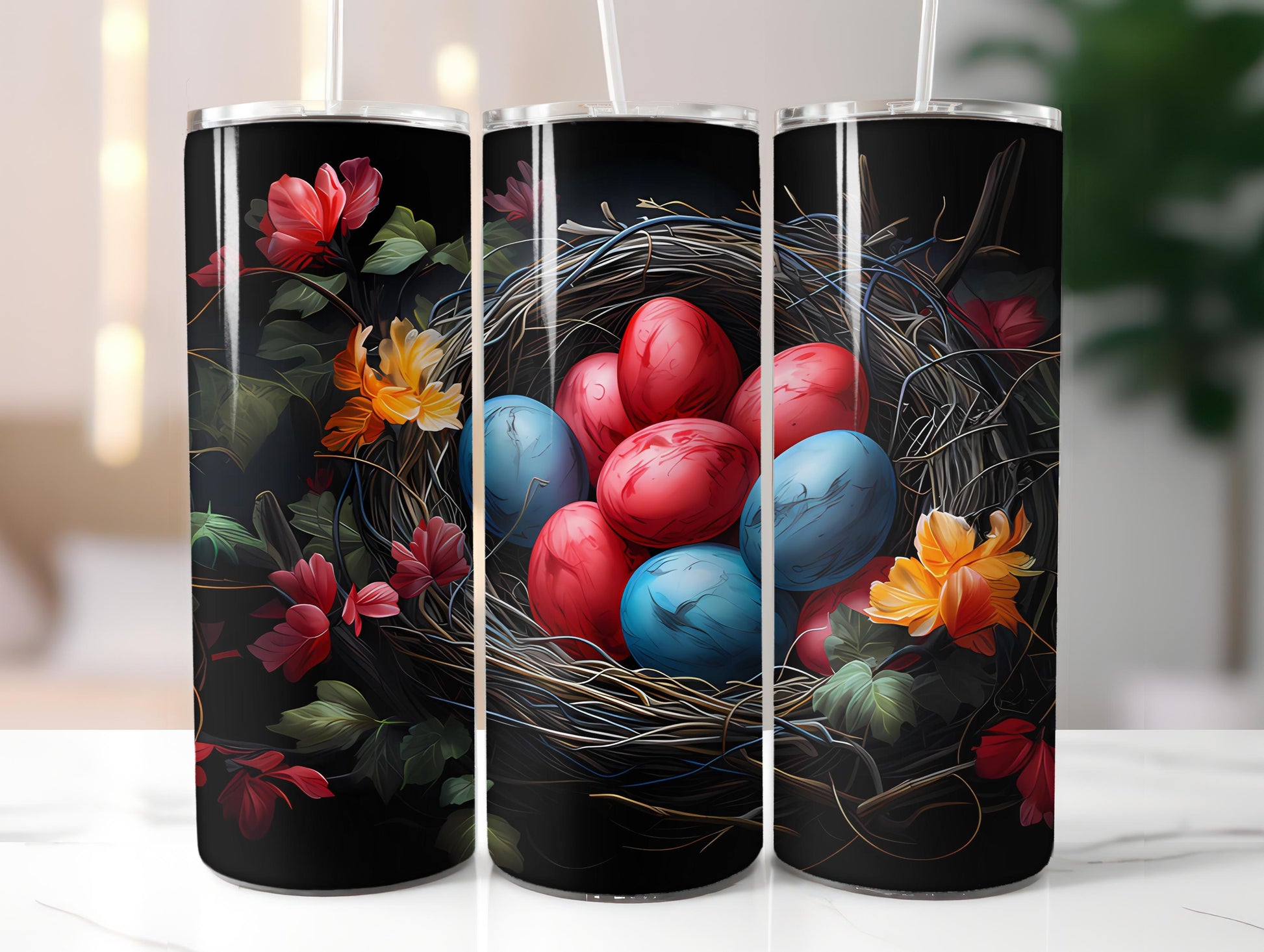 Chalkboard Spring 5 Tumbler Wrap - CraftNest