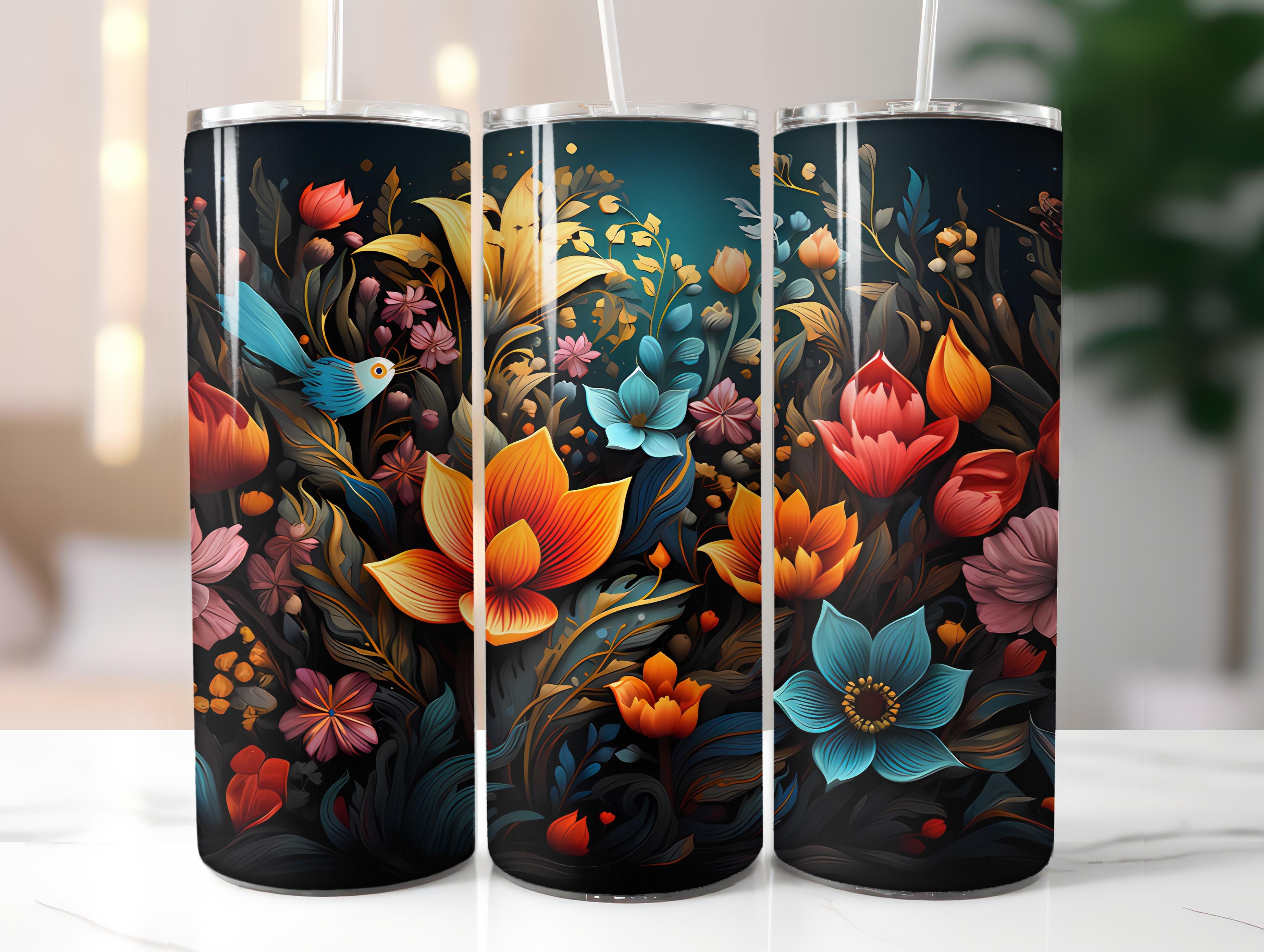 Chalkboard Spring 2 Tumbler Wrap - CraftNest