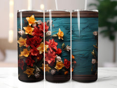 Chalkboard Spring 2 Tumbler Wrap - CraftNest