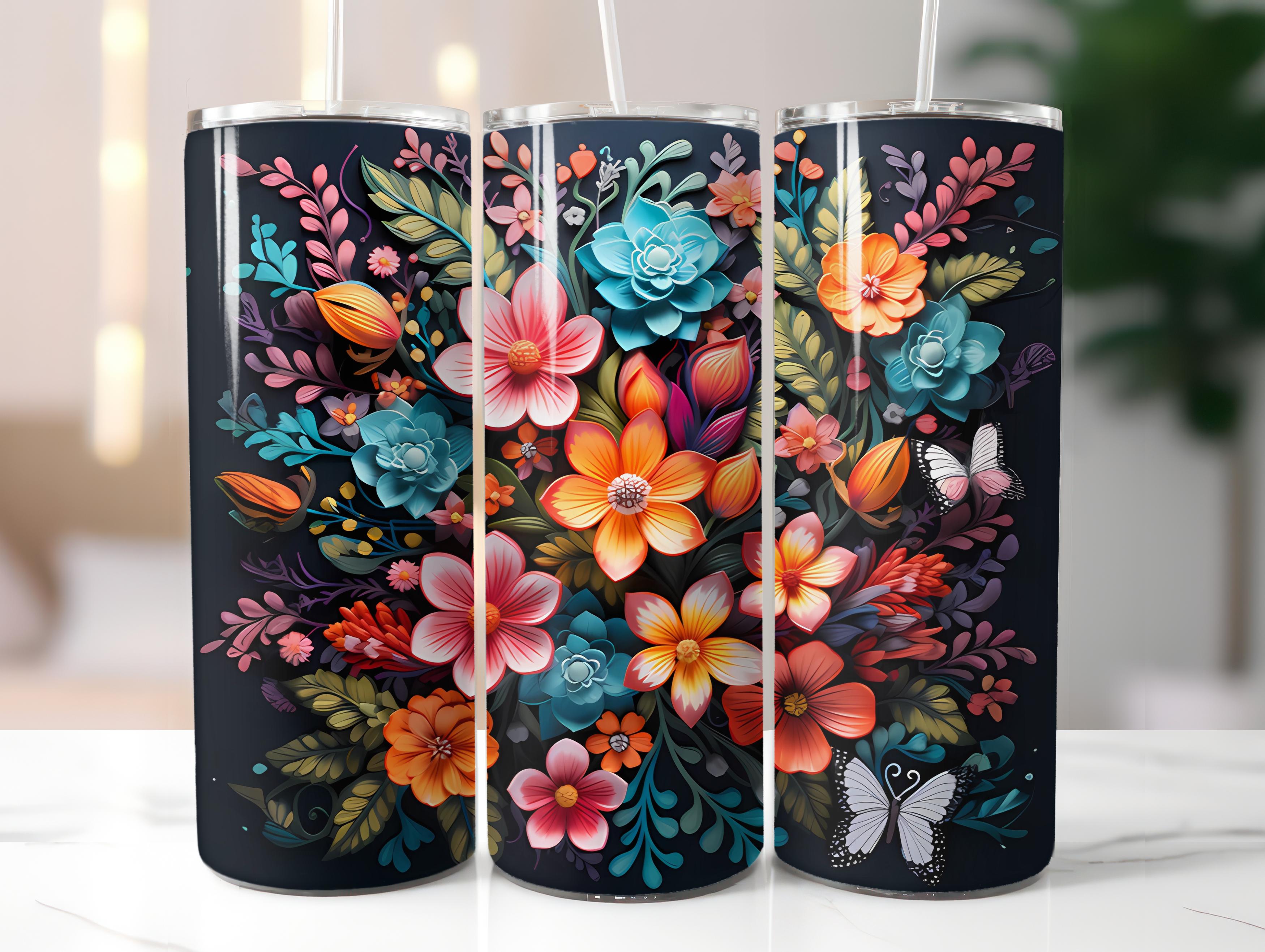 Chalkboard Spring 2 Tumbler Wrap - CraftNest