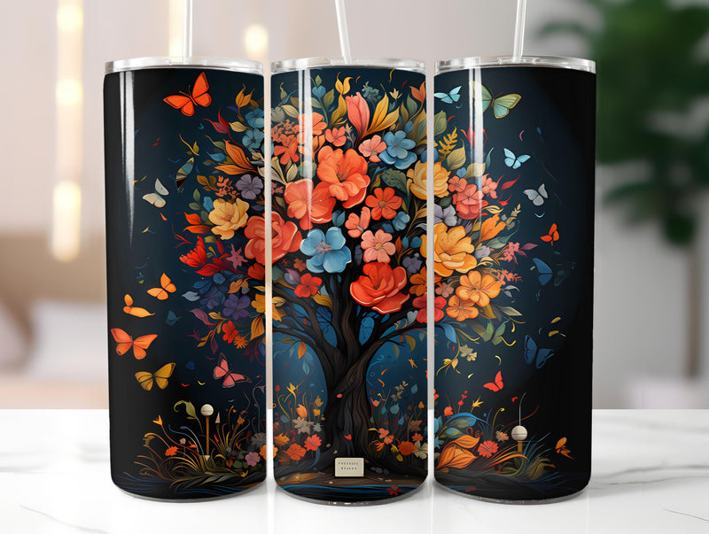 Chalkboard Spring 2 Tumbler Wrap - CraftNest