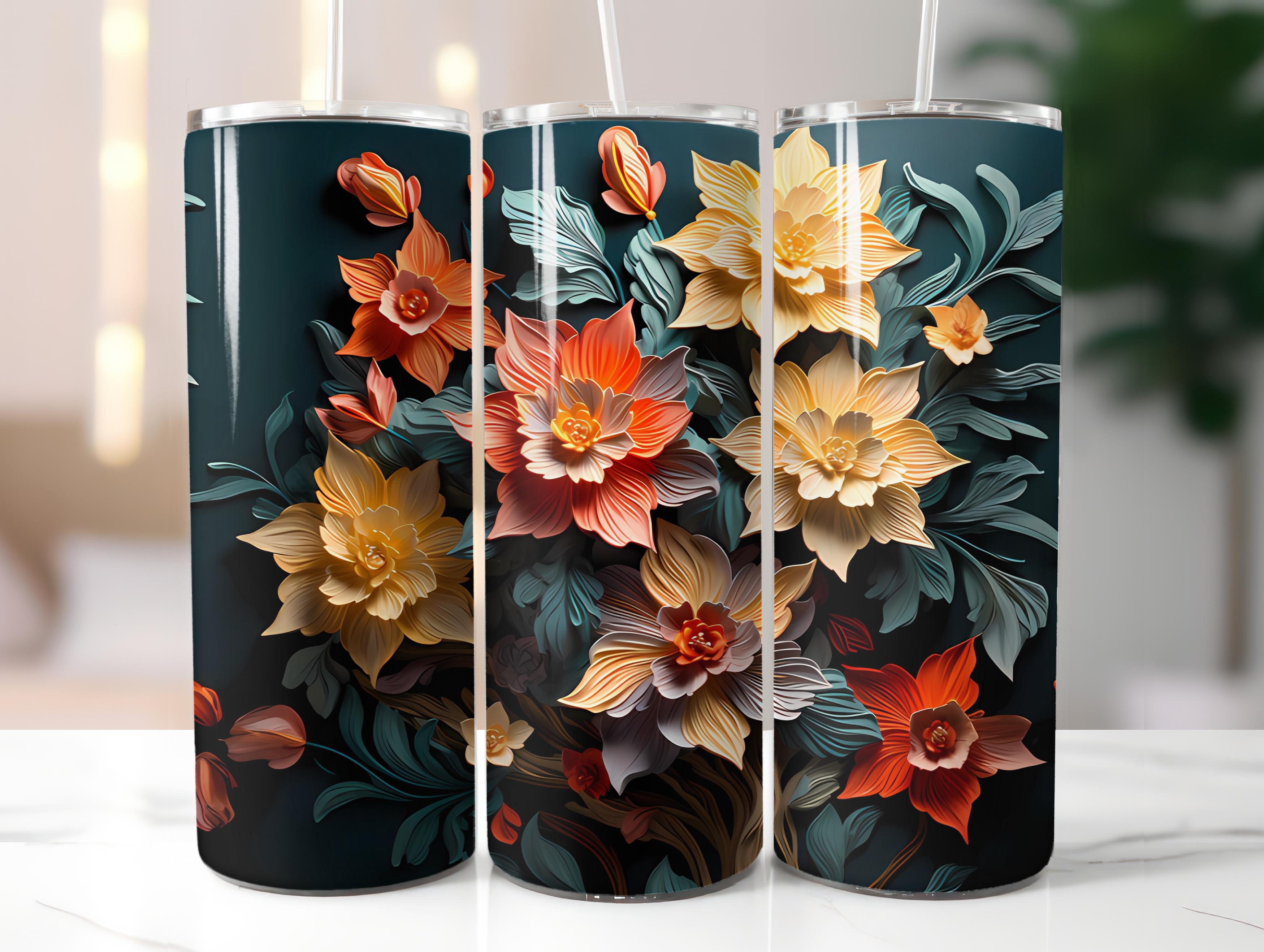 Chalkboard Spring 5 Tumbler Wrap - CraftNest