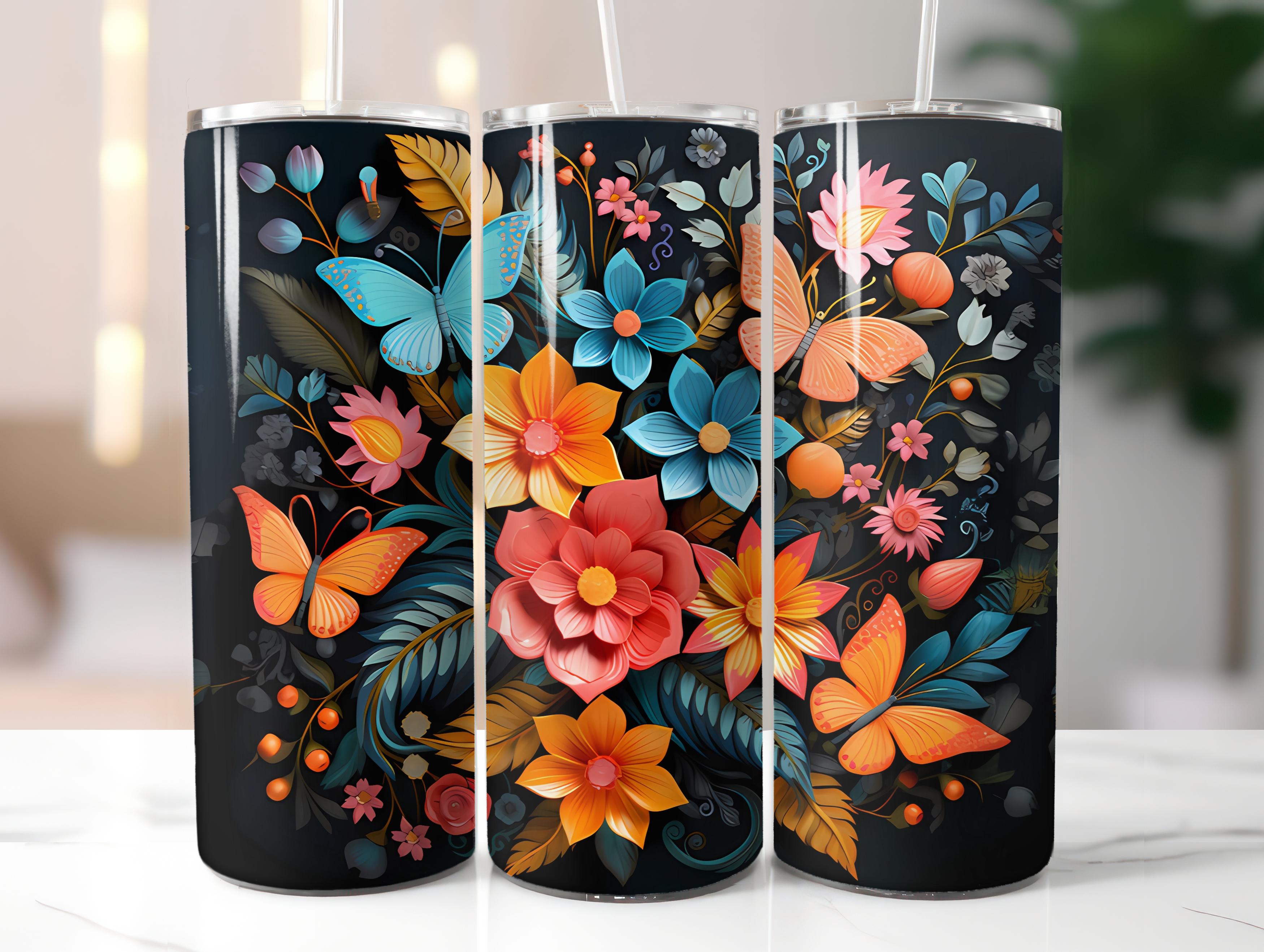 Chalkboard Spring 2 Tumbler Wrap - CraftNest