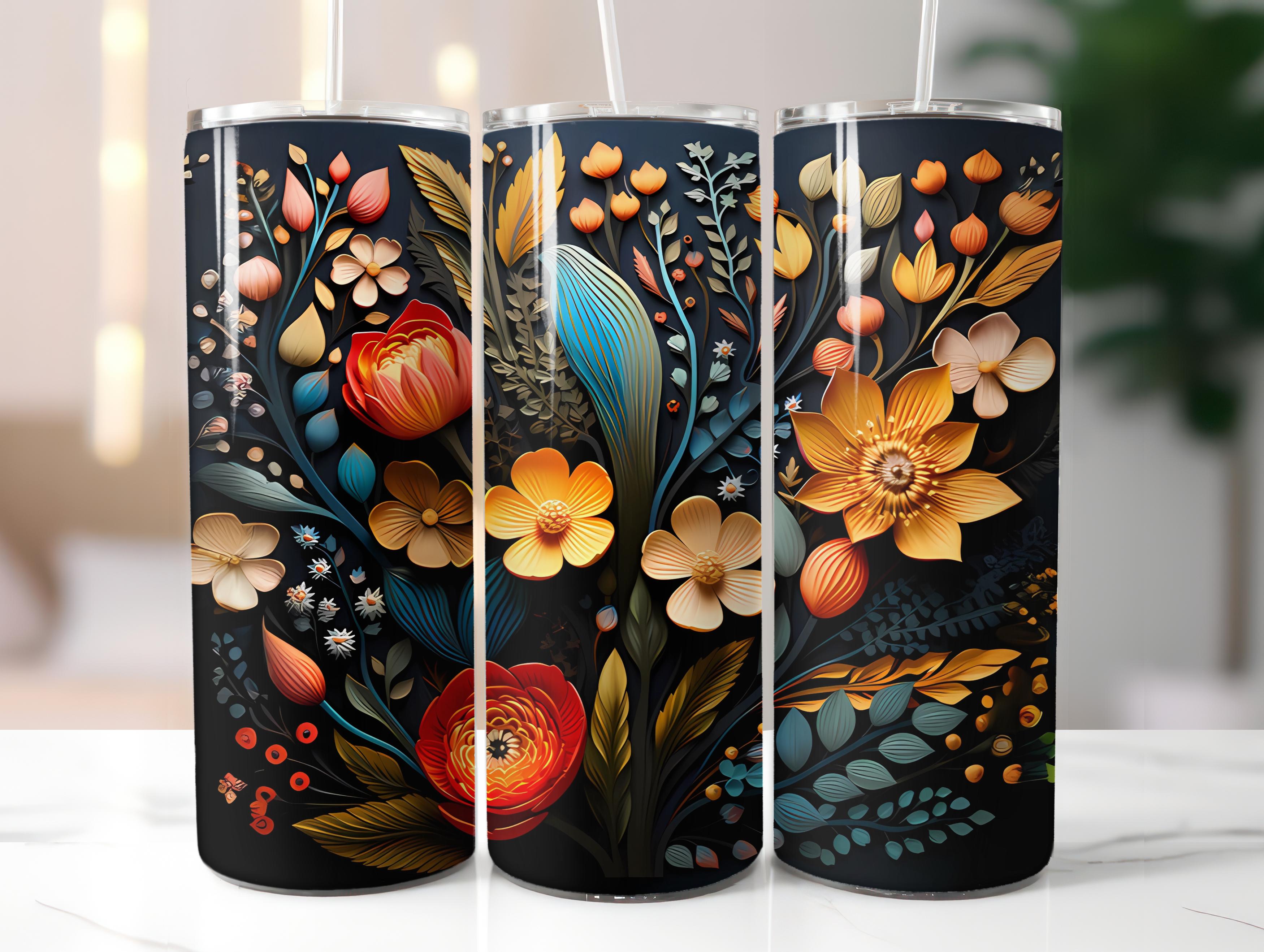 Chalkboard Spring 5 Tumbler Wrap - CraftNest