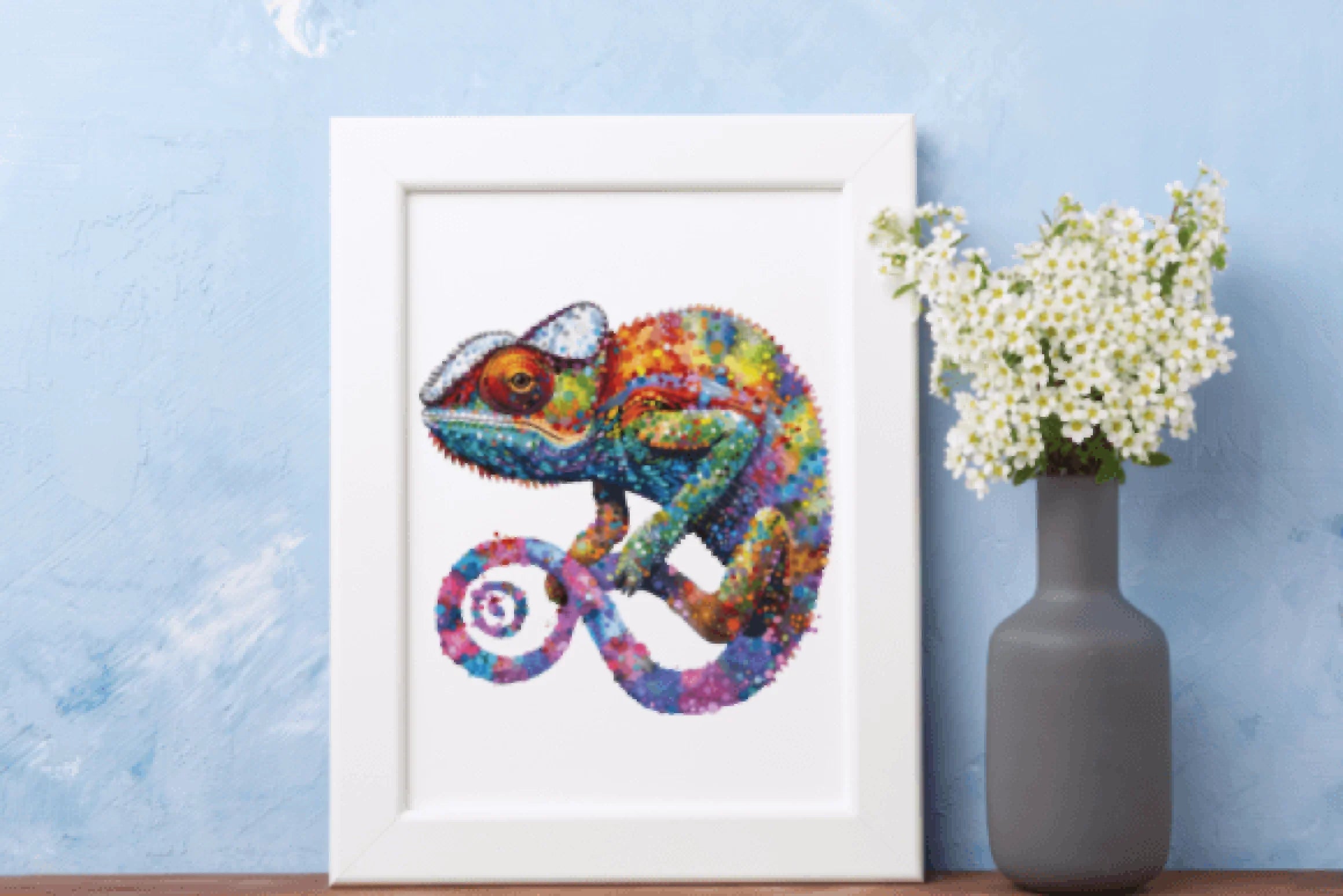 Vibrant Chameleon Clipart Bundle - CraftNest - Digital Crafting and Art