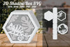 Chameleon in Forest 3D Shadow Box SVG Bundle
