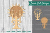 Chandelier Laser Cut Decoration Clipart Bundle