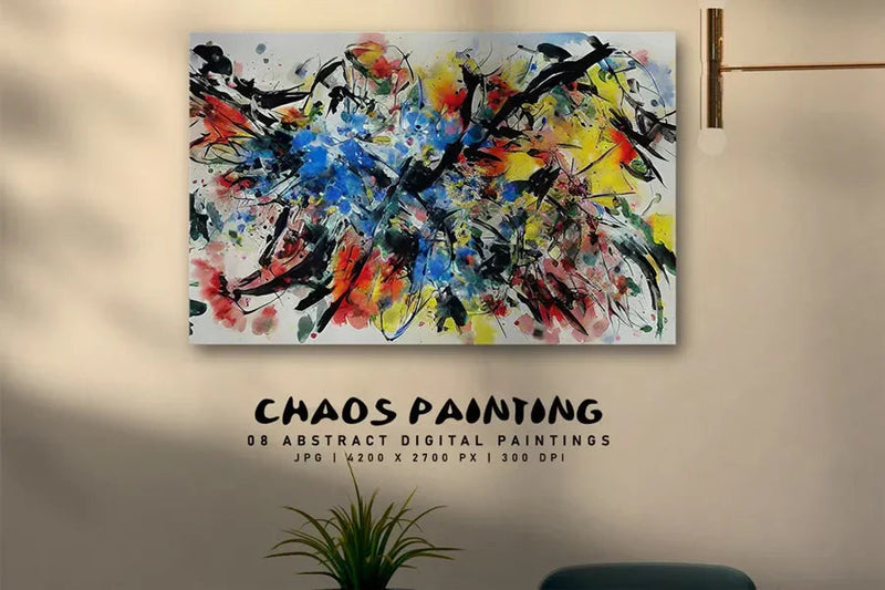 Chaos Paintings - Wall Art - CraftNest - Digital Crafting and Art