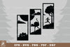Chased by an Ostrich Home Decor Clipart Bundle