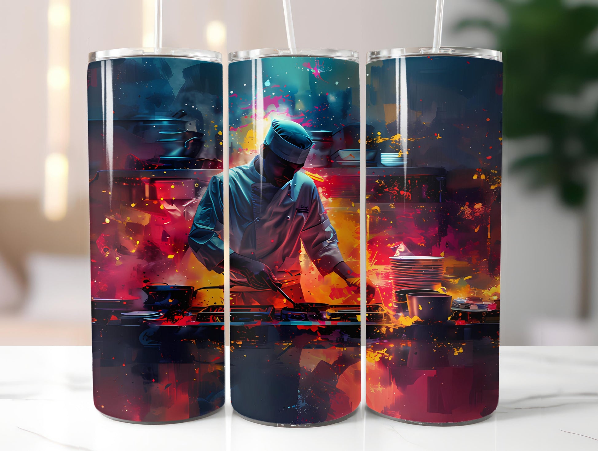 Chef Profession 1 Tumbler Wrap - CraftNest - Digital Crafting and Art