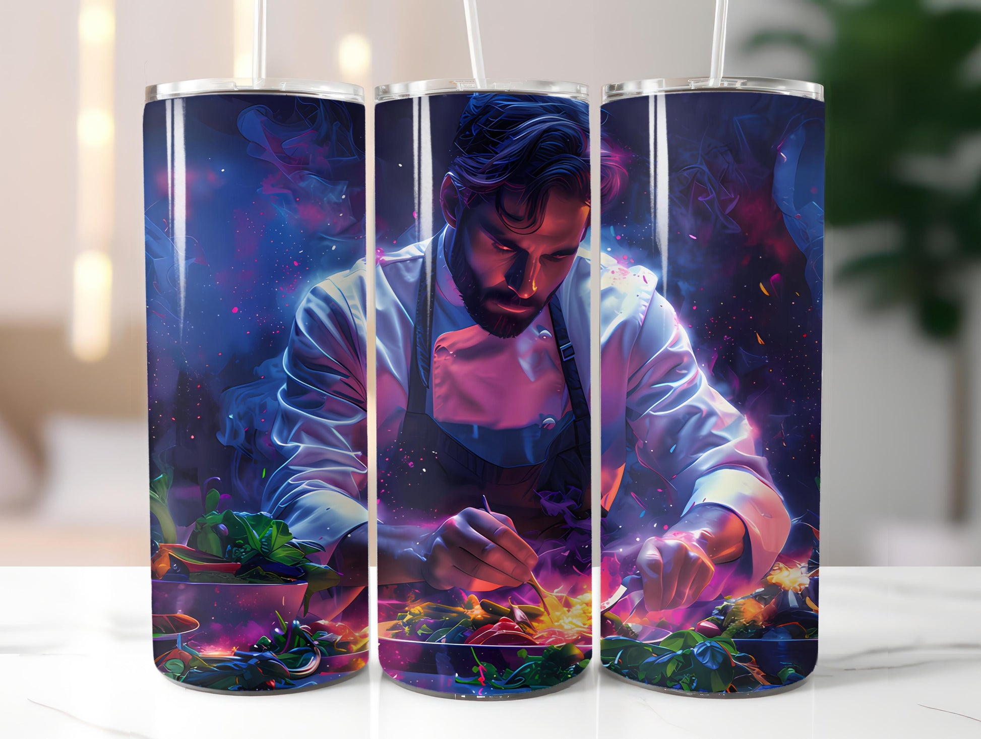 Chef Profession 4 Tumbler Wrap - CraftNest - Digital Crafting and Art
