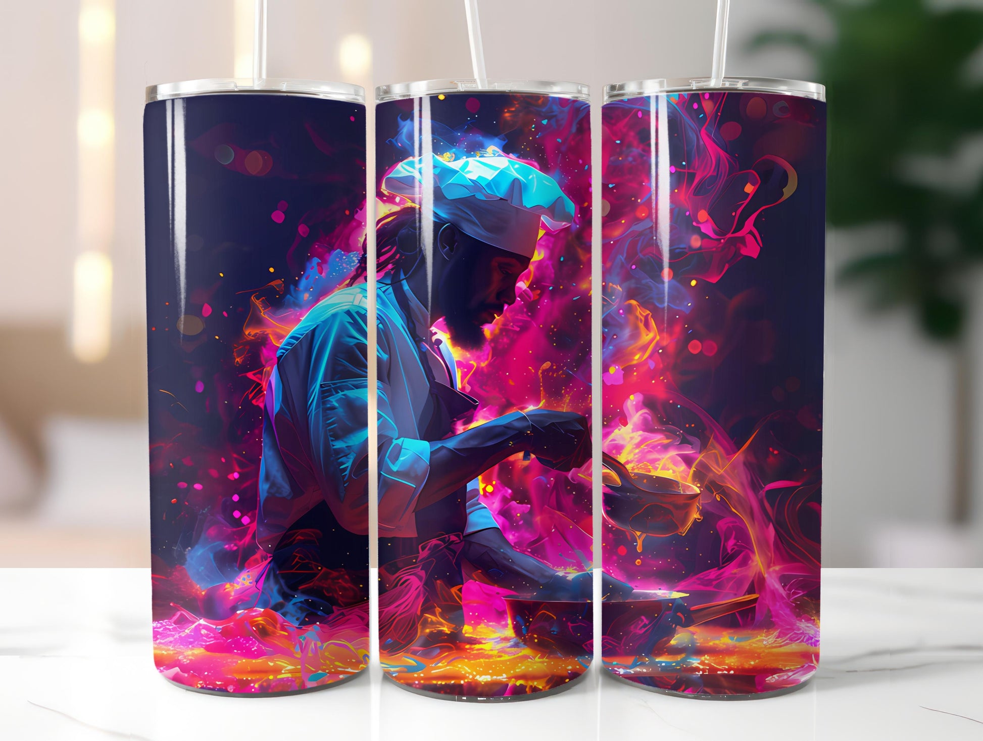 Chef Profession 3 Tumbler Wrap - CraftNest - Digital Crafting and Art