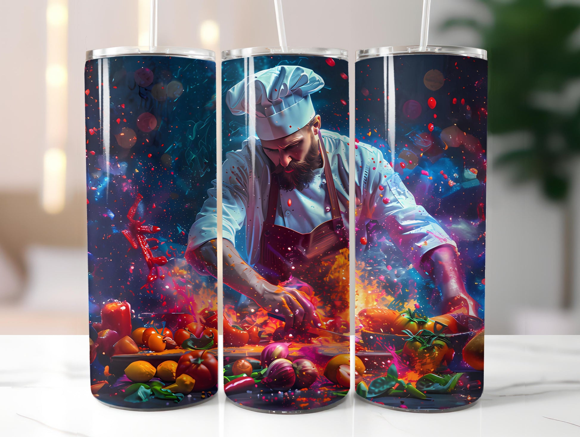 Chef Profession 2 Tumbler Wrap - CraftNest - Digital Crafting and Art