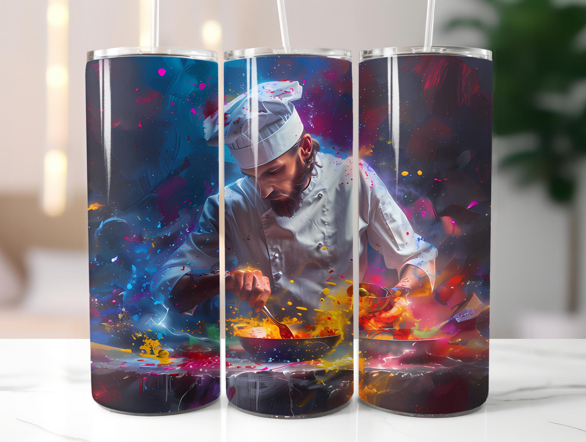 Chef Profession 4 Tumbler Wrap - CraftNest - Digital Crafting and Art