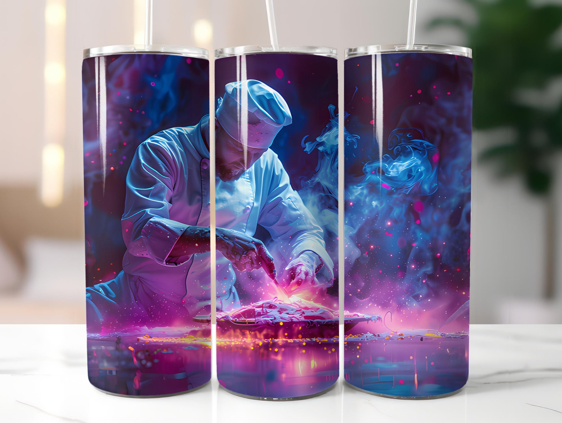 Chef Profession 3 Tumbler Wrap - CraftNest - Digital Crafting and Art