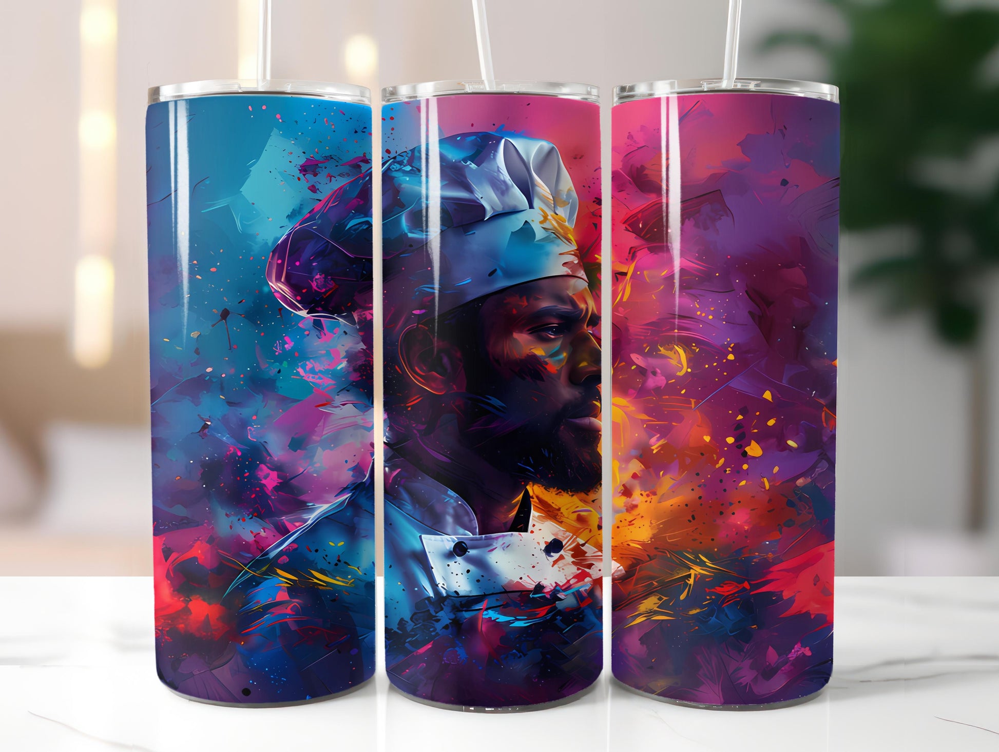Chef Profession 4 Tumbler Wrap - CraftNest - Digital Crafting and Art