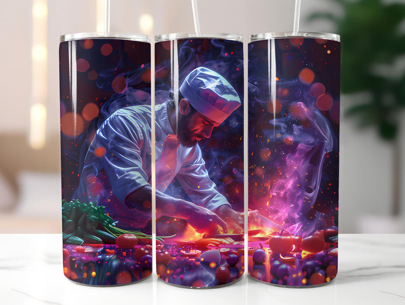 Chef Profession 2 Tumbler Wrap - CraftNest - Digital Crafting and Art