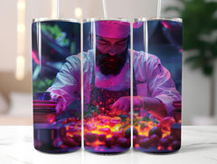Chef Profession 3 Tumbler Wrap - CraftNest - Digital Crafting and Art