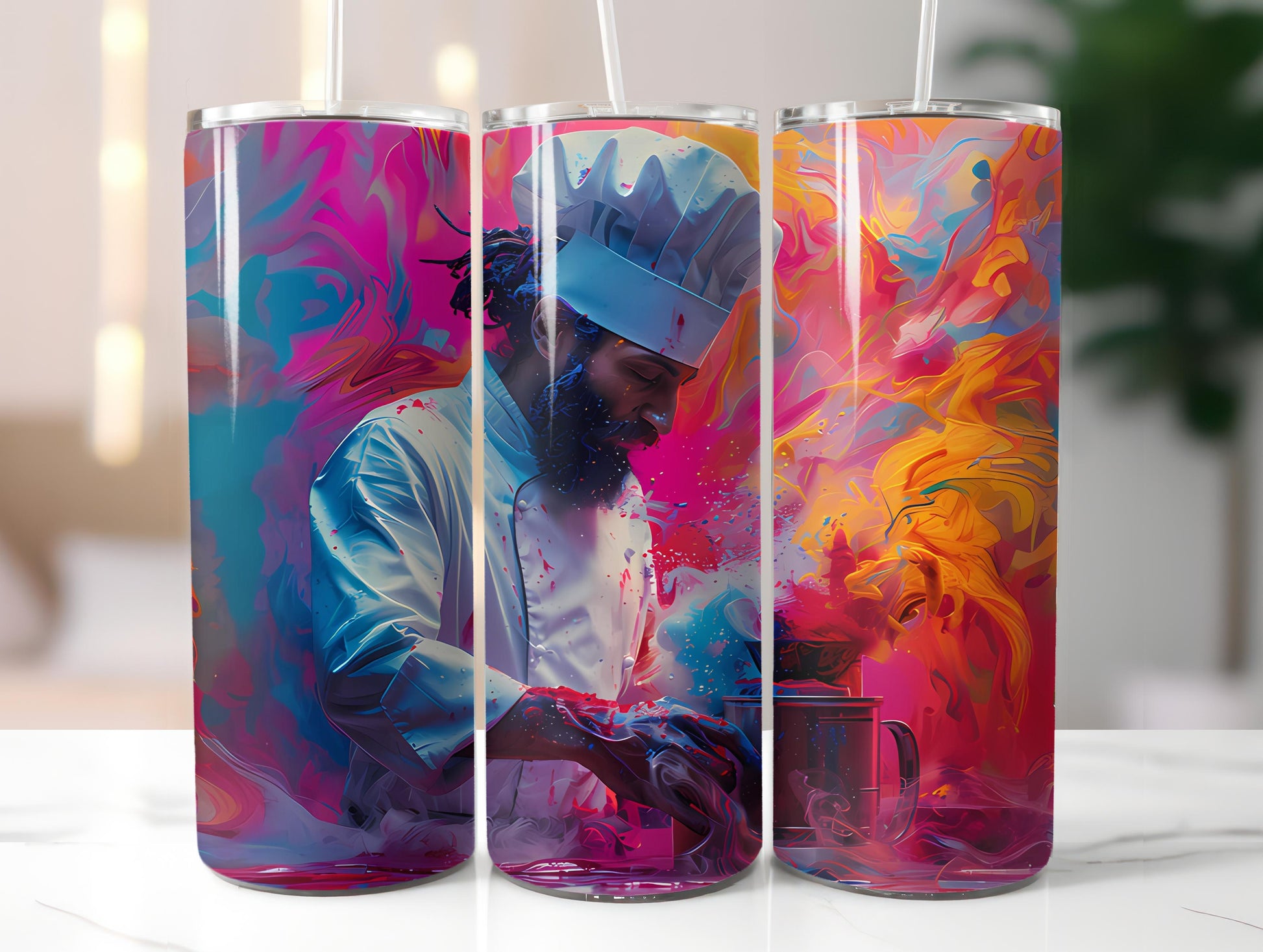 Chef Profession 4 Tumbler Wrap - CraftNest - Digital Crafting and Art