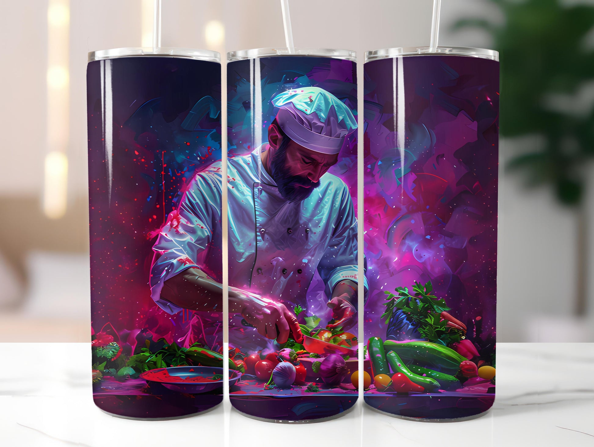Chef Profession 1 Tumbler Wrap - CraftNest - Digital Crafting and Art