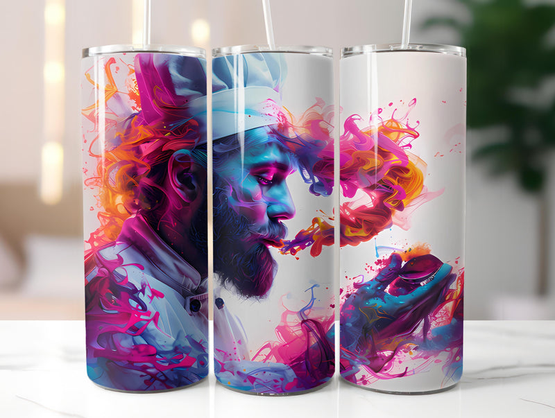 Chef Profession 3 Tumbler Wrap - CraftNest - Digital Crafting and Art