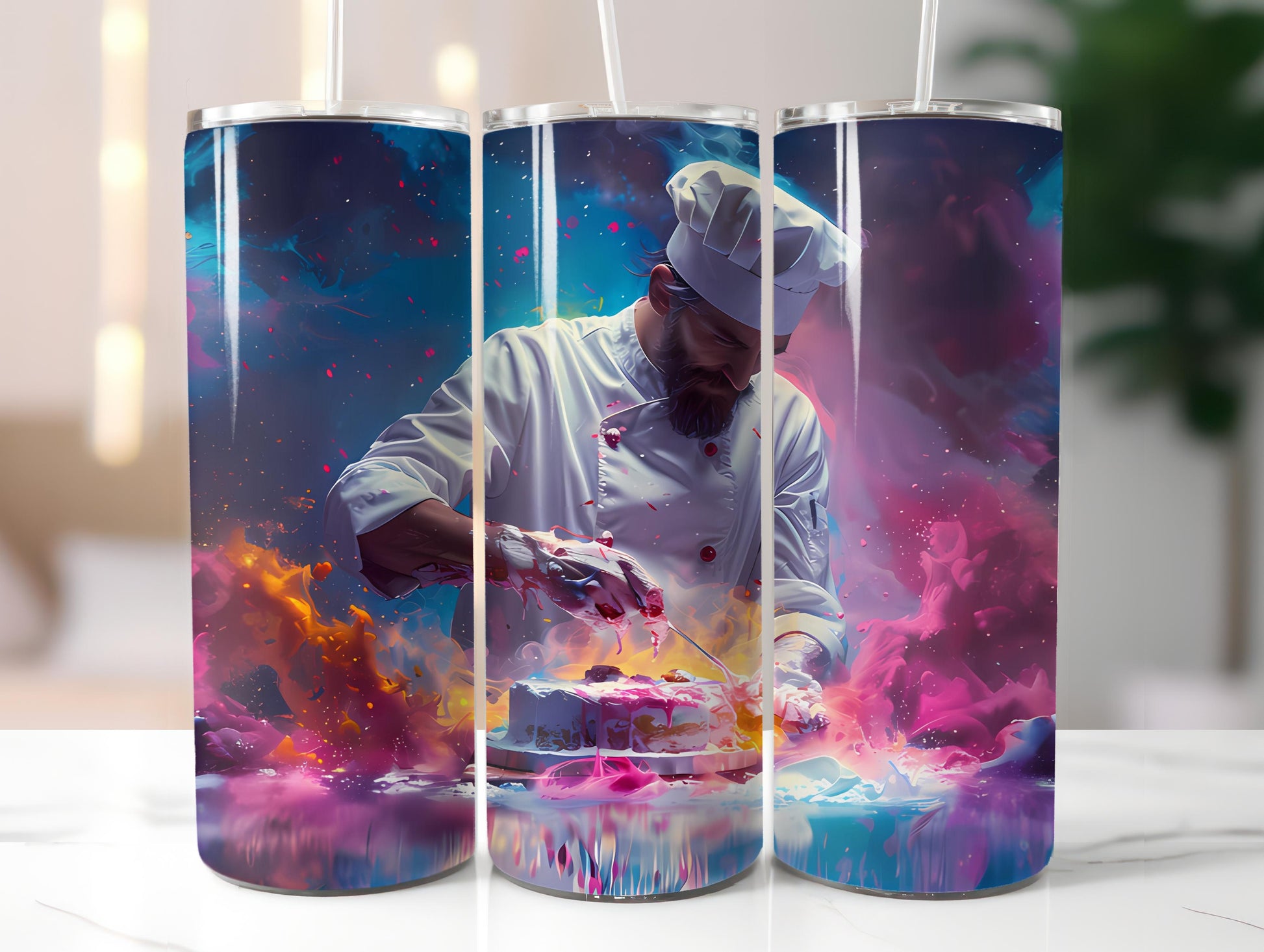 Chef Profession 2 Tumbler Wrap - CraftNest - Digital Crafting and Art