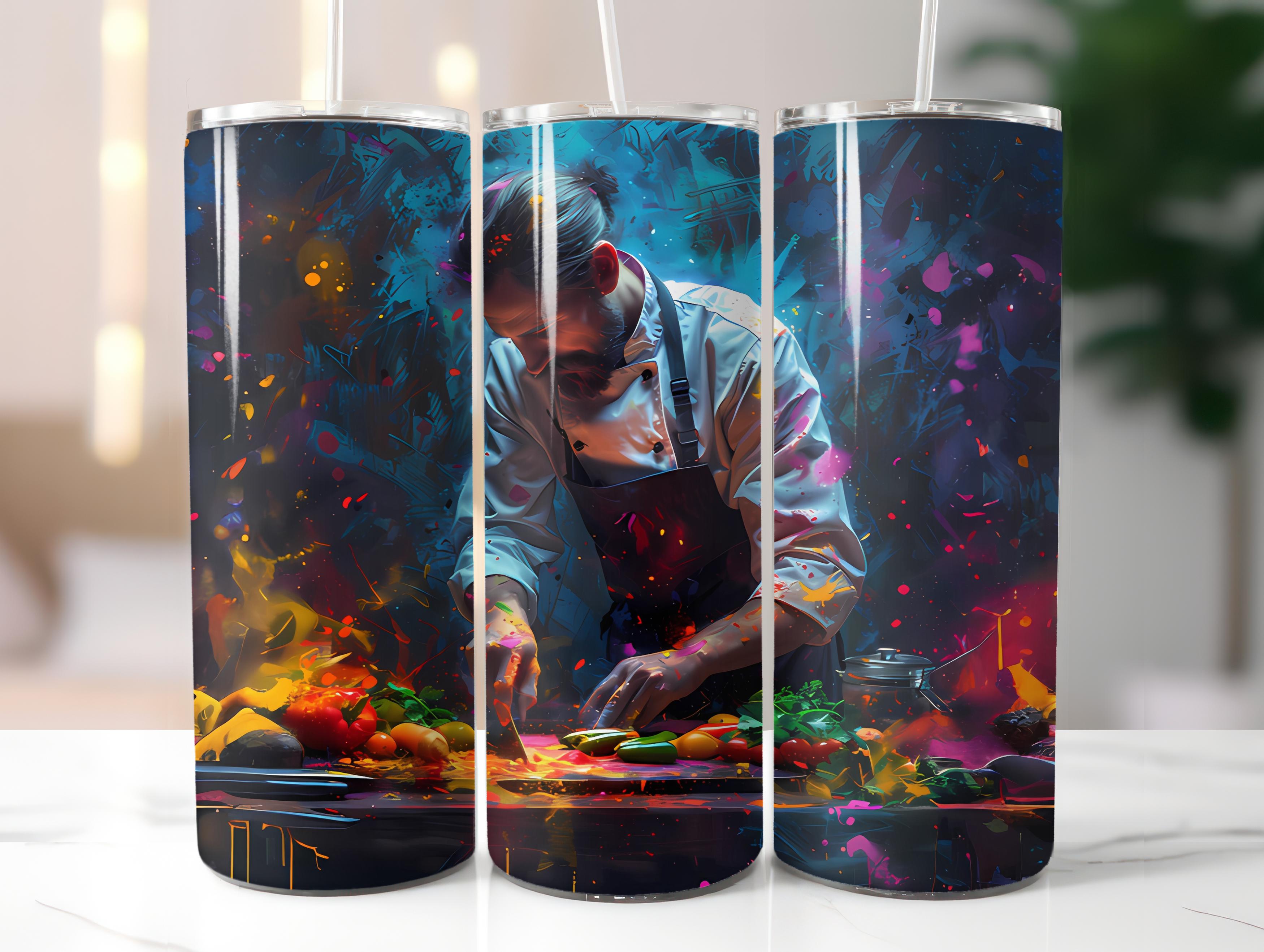Chef Profession 1 Tumbler Wrap - CraftNest - Digital Crafting and Art