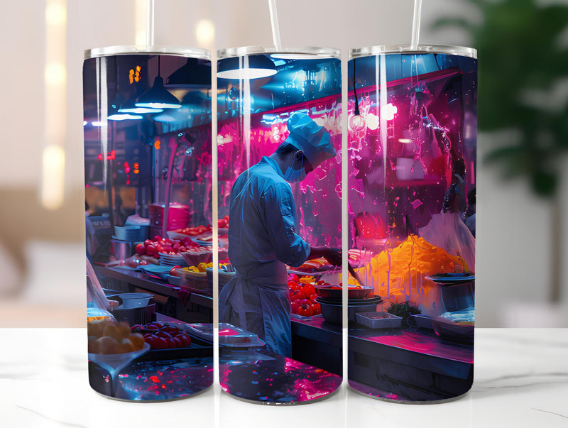 Chef Profession 4 Tumbler Wrap - CraftNest - Digital Crafting and Art