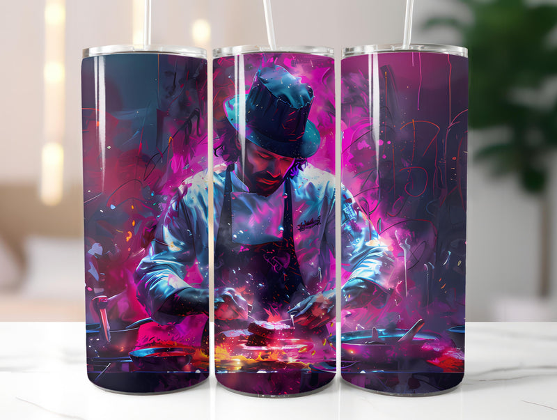Chef Profession 2 Tumbler Wrap - CraftNest - Digital Crafting and Art