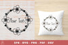 Cherry Blossom Flowers Monogram Clipart Bundle