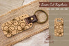 Cherry Blossom Laser Cut Keychain Design Bundle