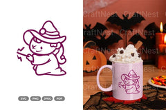 Chibi Witch Halloween SVG Bundle - CraftNest - Digital Crafting and Art