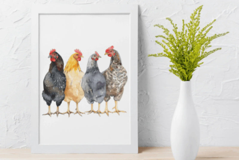 Charming Chicken Farm Clipart Bundle - CraftNest - Digital Crafting and Art